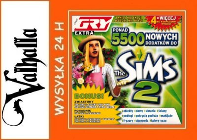 The Sims 2 PL  5500 Dodatków  SKLEP  Wysyłka 24H