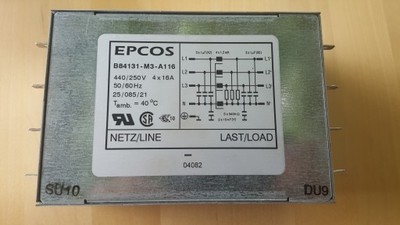 Filtr sieciowy EPCOS 3F 16A 440V B84131-M3-A116
