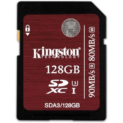 Karta pamięci 128GB SDXC Kingston UHS 3