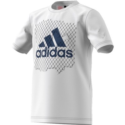 Koszulka adidas Bos Logo S97026 128 cm biały