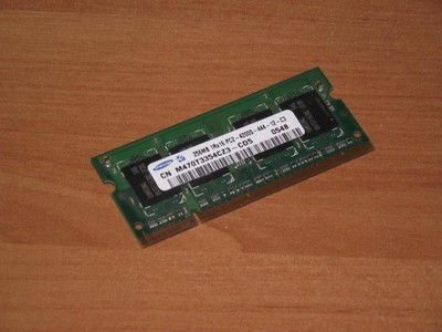 PAMIĘĆ SAMSUNG DDR2 256MB 533MHz PC-4200 FVAT/GW