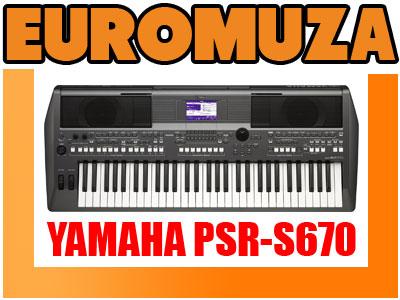 Yamaha PSR S670 Keyboard Expresowa Wysyłka! Nowość