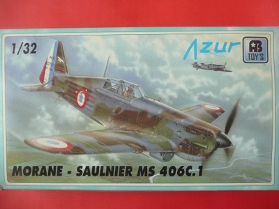 Morane-Saulnier MS.406 C.1 / Azur - 1/32 /