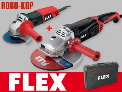 FLEX L21-6 230mm + L800 125mm szlifierka kątowa