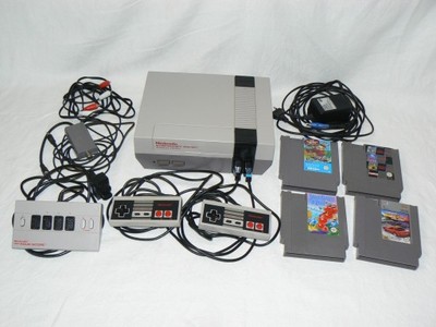 Konsola Nintendo NES gry pady