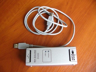 RH SOUND DI200 Przedwzmacniacz interfejs audio USB