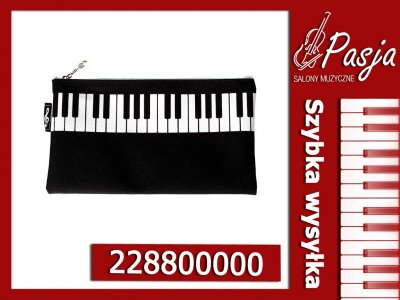 Piórnik (kosmetyczka) klawiatura fortepianowa