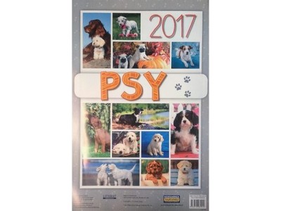 Kalendarz Psy 2017 - praca zbiorowa