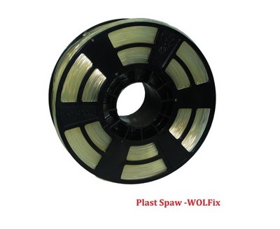 Filament PLA Plastspaw Wolfix 1,75mm Transparentny