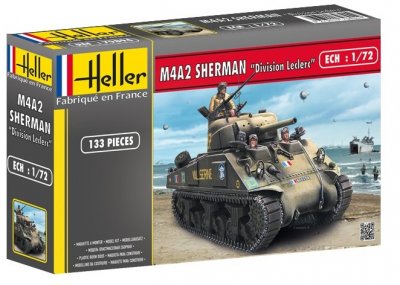 M4A2 Sherman Division Leclerc Heller 79894