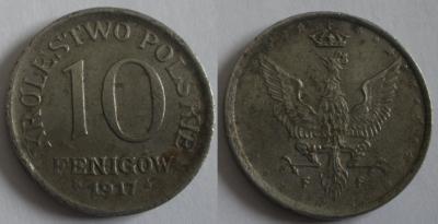 10 fenigow 1917