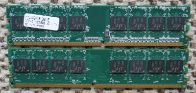 Firmowy RAM 1GB DDR2 PC2-4200 533MHz gwarancja