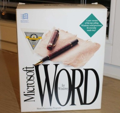 Microsoft Word 2.0 BOX - unikat na Allegro!