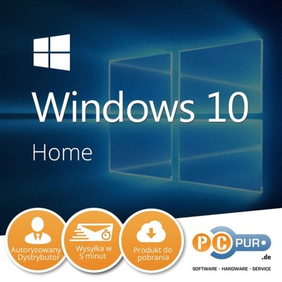 Microsoft Windows 10 Home Nowy