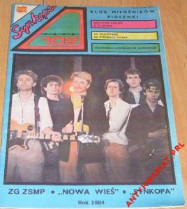 Klub Miłośników Piosenki SYNKOPA 102/1984 KLINCZ