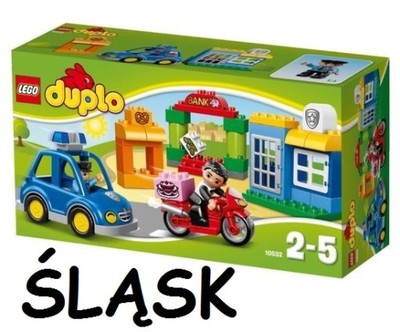 KLOCKI LEGO DUPLO 10532 POLICJA POŚCIG bank - 6595143472 - oficjalne  archiwum Allegro