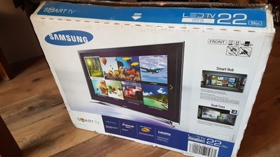 Samsung 22 cale Smart TV UE22F5400AW - 6721734056 - oficjalne archiwum  Allegro