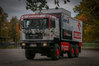 MAN 27.464samochód rajdowy Dakar exfabryka KTM 6x6