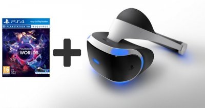GRA PLAYSTATION VR WORLDS + PLAYSTATION VR PS4