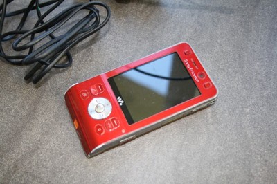 Sony Ericsson W910i Czerwony Krakow 6681709224 Oficjalne Archiwum Allegro