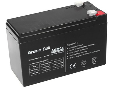 Bateria Green Cell 7.2Ah do Fideltronik Ares 700