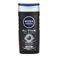 NIVEA MEN ACTIVE CLEAN - ŻEL POD PRYSZNIC 250ML