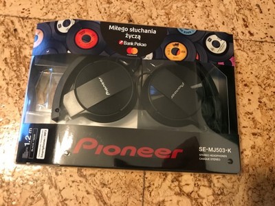 Słuchawki Pioneer se-mj503-k NOWE