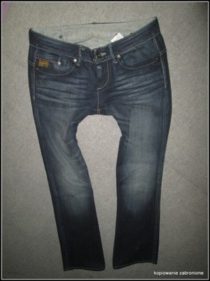 G-STAR___wyszczuplacjące jeans spodnie____29 40 L
