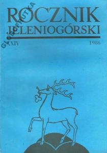 Rocznik Jeleniogórski 1986 Bolków Karpacz Szafran
