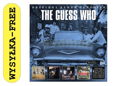 THE GUESS WHO: ORIGINAL ALBUM CLASSICS [5CD]