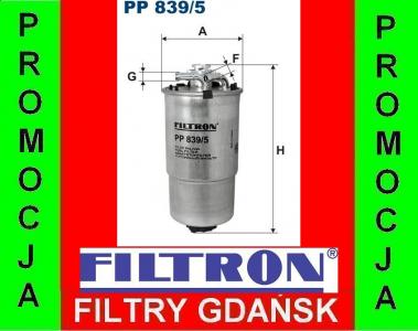 FILTR PALIWA Filtron PP839/5 POLO FABIA IBIZA CORD