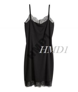 H&M* Sukienka bieliźniana Czarna S koronka - 4058390194 - oficjalne  archiwum Allegro