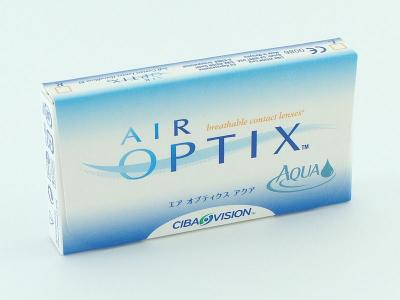Soczewki Ciba Vision Air Optix Aqua 6szt + płyn 60