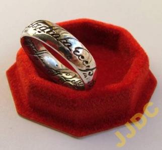 DWUSTRONNY Pierścień Władcy Pierścieni SREBRO 925