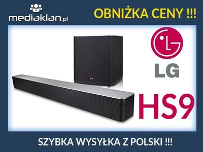 Soundbar LG Music Flow HS9 - LAC955M (LAS950) 700W - 6679684816 - oficjalne  archiwum Allegro