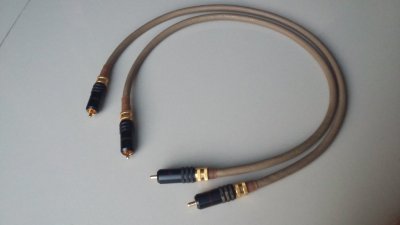 Interconnect  Audionova  RCA-RCA 0,5m (para)