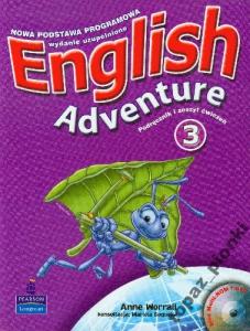 ENGLISH ADVENTURE 3 !! PODRĘCZNIK I ĆWICZENIA !!