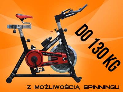 ROWER treningowy SPINNINGOWY Axer Monza DO 130kg