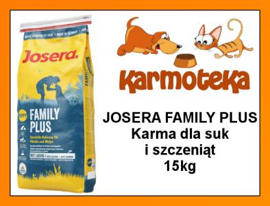 JOSERA FAMILY PLUS SALMON 15kg + GRATIS!!!