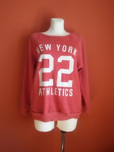 New look vintage bluza New York 42 oversize