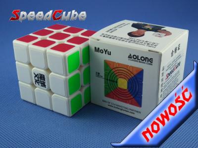 Kostka 3x3x3 MoYu AoLong - Weilong v3 Biała