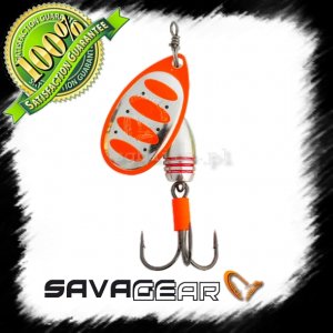 Savage Gear Rotex Spinner #1 3,5g Fluo Orange Obro