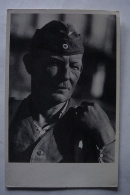 Żołnierz Wehrmachtu - pocztówka propagandowa