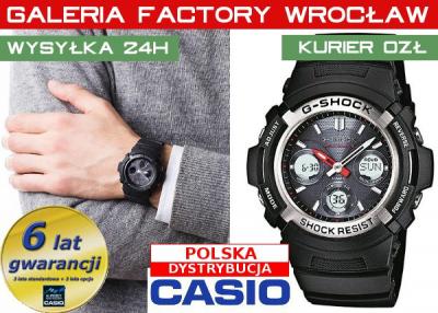Factor Wroclaw Zegarek Casio G Shock Awg M100 1aer Oficjalne Archiwum Allegro