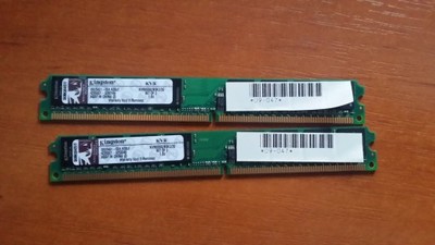 2GB (2x1GB) DDR2 800 PC2-6400 KINGSTON KVR800D2N5