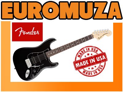 Fender American Special Stratocaster HSS RW BK USA