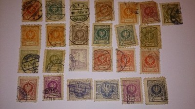 Fi 182-192 ORZEŁ W WIEŃCU  okazja znaczki stare