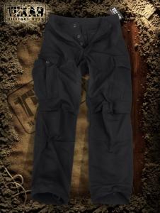 Spodnie BDU nyco czarne XLarge - Long