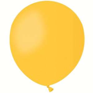 Balony profesjonalne 5 cali PASTEL żółte 100 szt