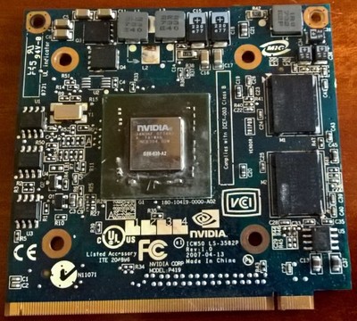 NVIDIA GeForce 8400M GS - 6625685792 - oficjalne archiwum Allegro